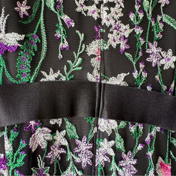 NWOT | Tadashi Shoji, MAIYA EMBROIDERED FLORAL GOWN, Women's Sz 12 - Picture 12 of 16